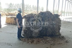 Two Powerful Shredder Machines for Cutting Straw Bales