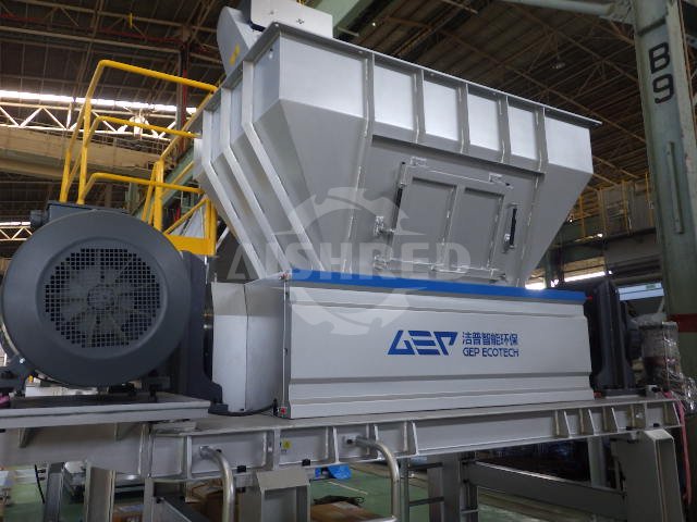 double shaft shredder