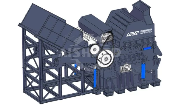 Scrap Aluminum Hammer Shredding Production Line