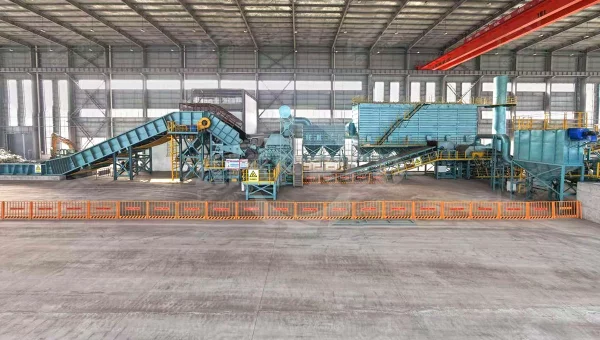 Scrap Steel Hammer Shredding Production Line