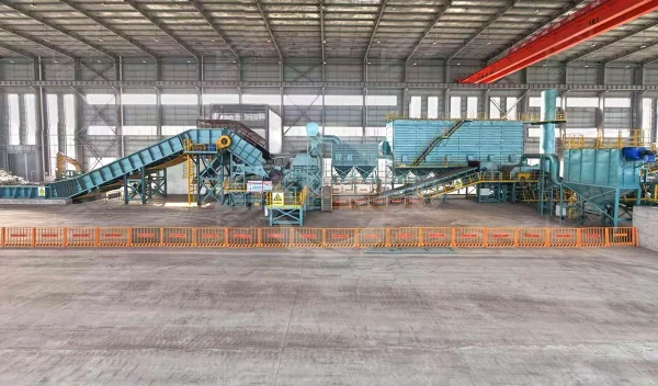 Scrap Steel Hammer Shredding Production Line