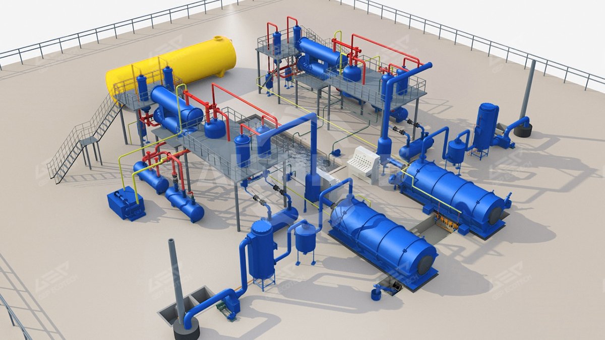 Tire Pyrolysis Production Line