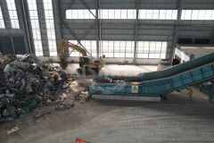 Metal Crushing and Sorting Production Line Begins Trial Operation