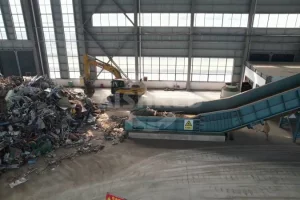 Metal Crushing and Sorting Production Line Begins Trial Operation