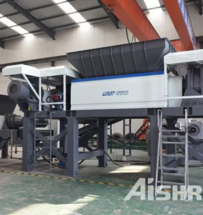 Scrap Conveyor Belt Shredder Machine