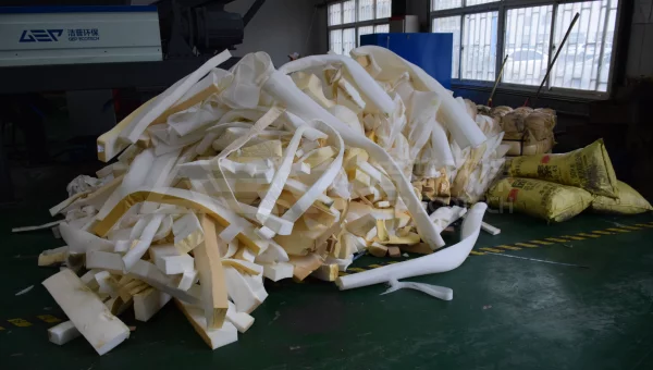 Sponge Shredder: Transforming Waste Sponge into Reusable Resources