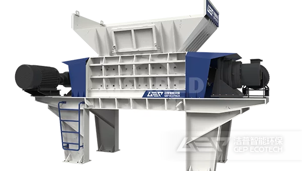 Streamlining Wind Turbine Blade Disposal with Twin-Shaft Shredders