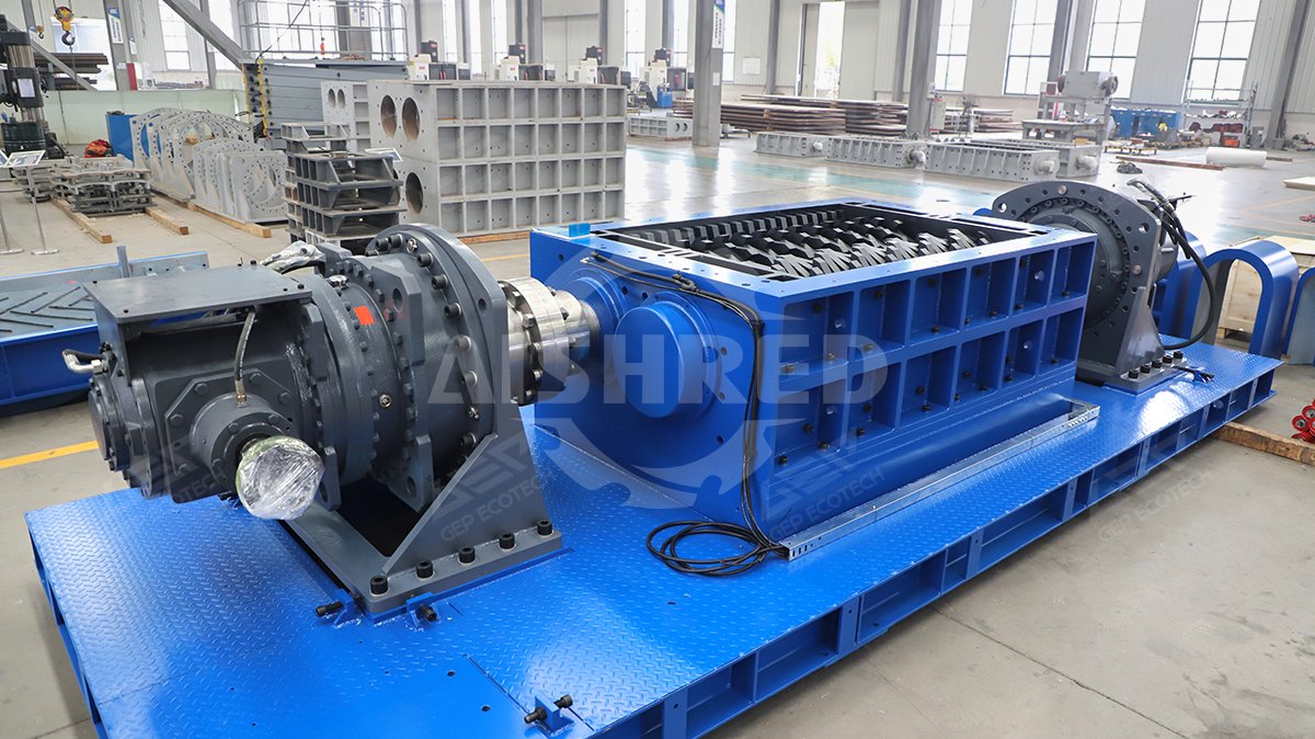 Double-shaft shredder for sale in Malaysia