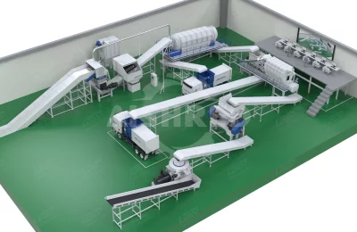 Municipal Solid Waste Sorting Plant