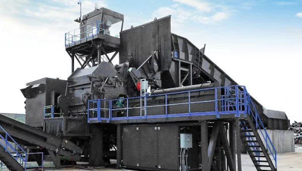 Hammermill Shredder for Metal Scraps Processing