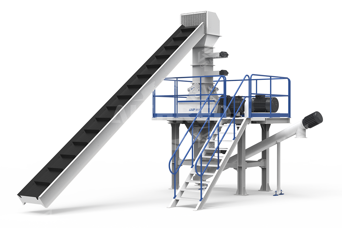 Safe Shredding System for Batteries