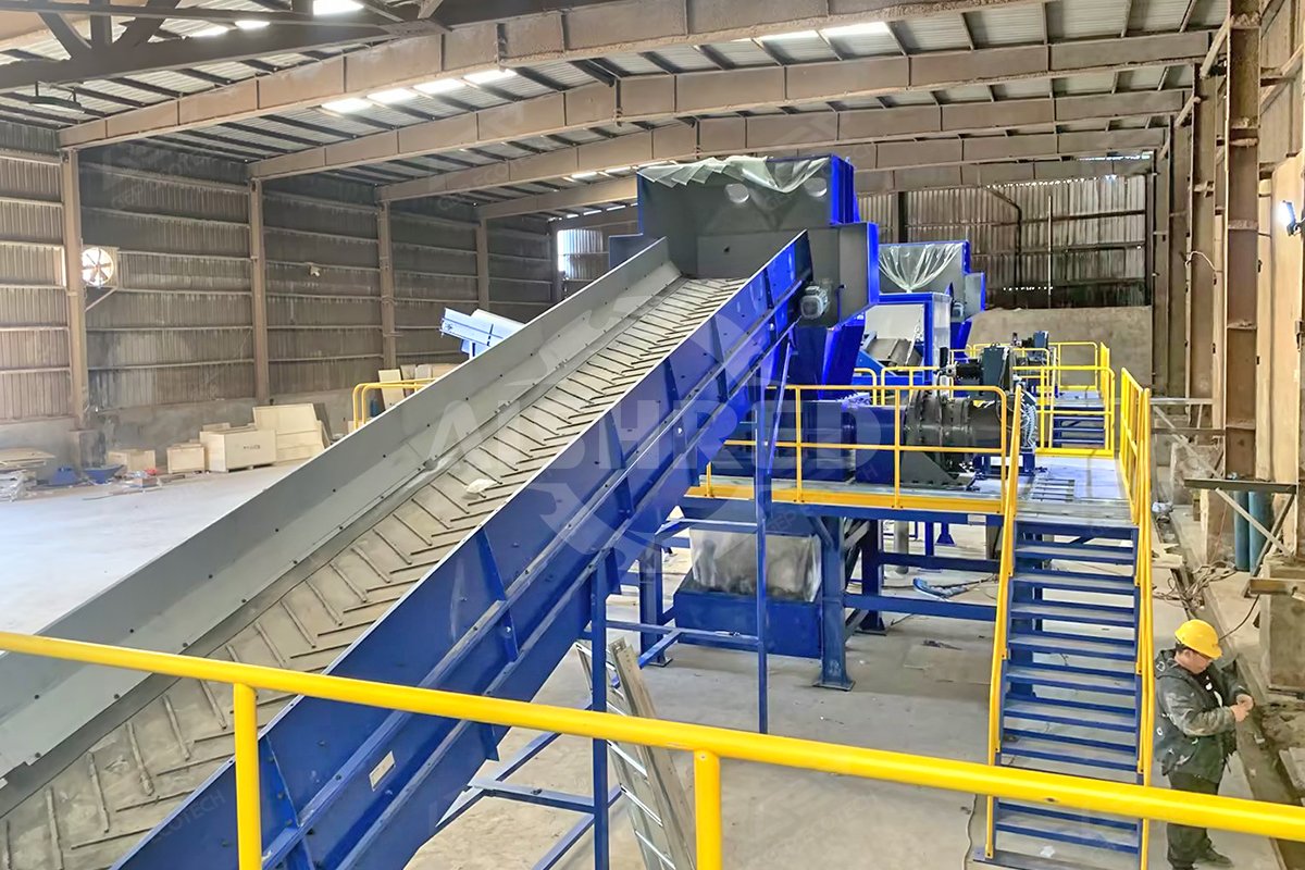 Waste Textile RDF Production Line