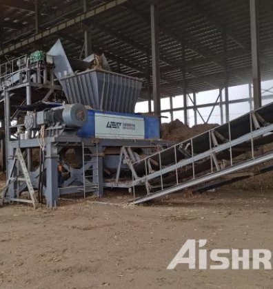 Agricultural Waste Shredder for Biomass Plant